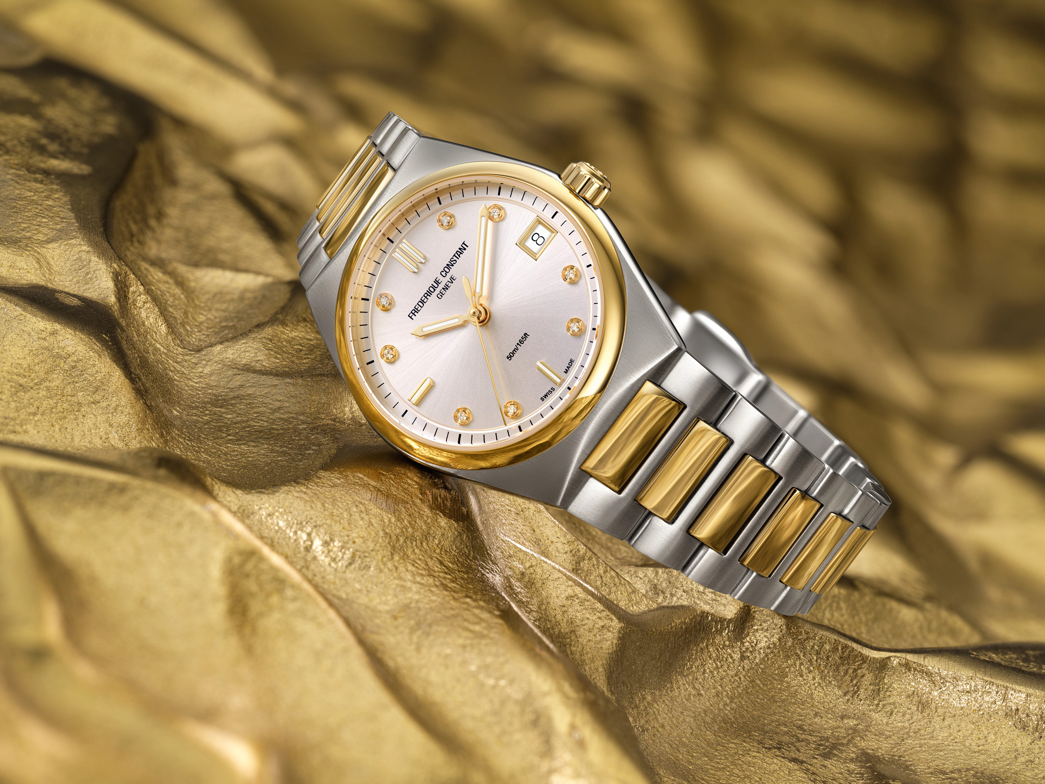 Highlife Ladies Quartz Watch FC-240MPWD2NHD2B-SS | Frederique Constant